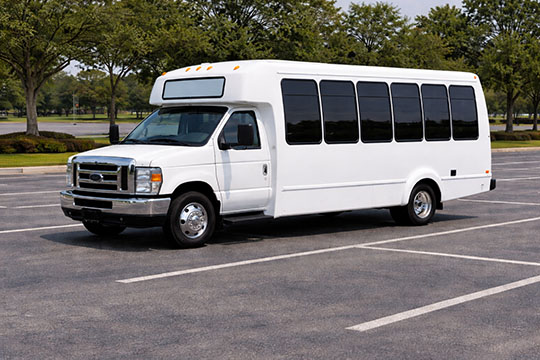 20-passenger minibus available for charter in Canton, MI