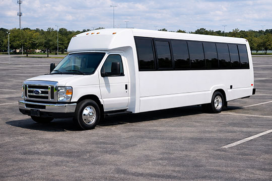 25-passenger minibus available for charter in Canton, MI